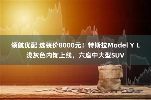领航优配 选装价8000元!特斯拉Model Y L浅灰色内饰上线,六座中大型SUV